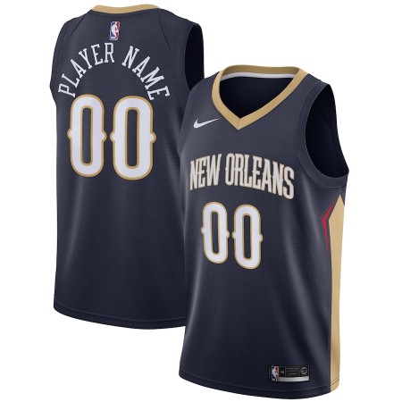 Camiseta Hombre NBA New Orleans Pelicans Personalizadas 2020-21 Nike Icon Edition Swingman